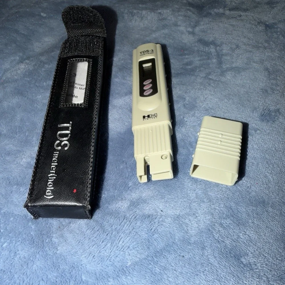 HM Digital TDS-3 Handheld TDS Meter With Carrying Case, 0 - 9990 ppm TDS